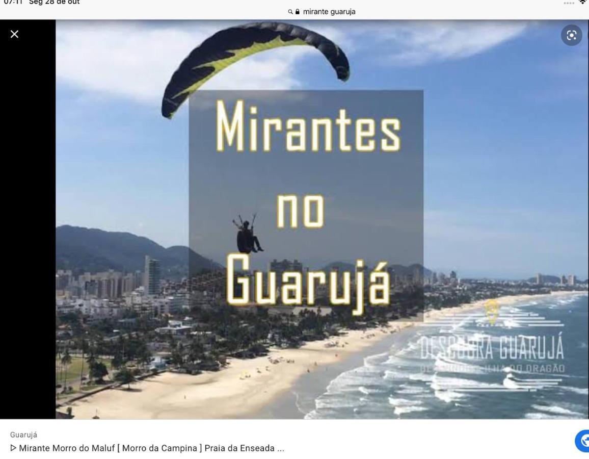Apartamento Nota 10 Appartement Guarujá Buitenkant foto